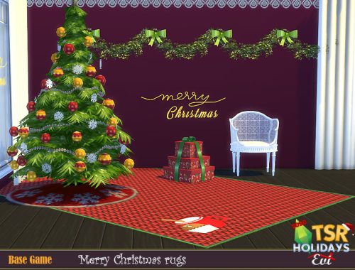 Holiday Wonderland _Christmas merry  rugs