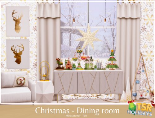 Holiday Wonderland – Christmas Dining room