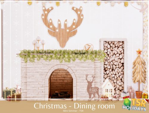Holiday Wonderland – Christmas Dining room