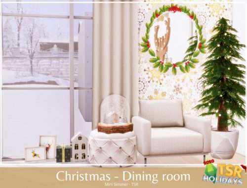 Holiday Wonderland – Christmas Dining room