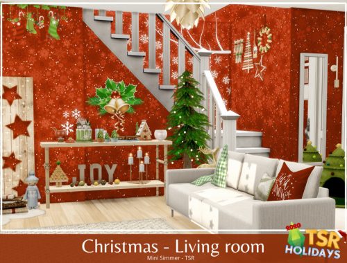 Holiday Wonderland – Christmas Living room