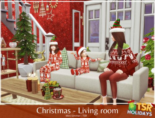 Holiday Wonderland – Christmas Living room