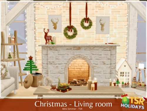 Holiday Wonderland – Christmas Living room