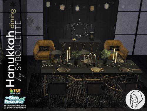 Holiday Wonderland – Hanukkah Dining Set