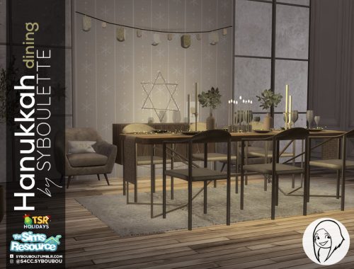 Holiday Wonderland – Hanukkah Dining Set