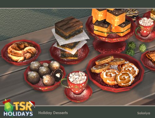 Holiday Wonderland. Holiday Desserts