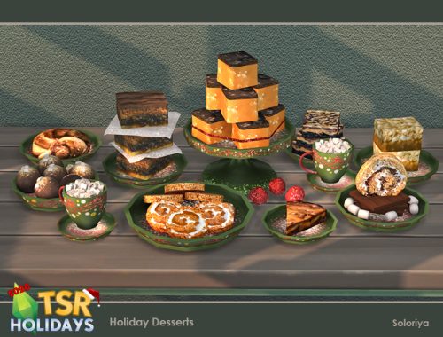 Holiday Wonderland. Holiday Desserts