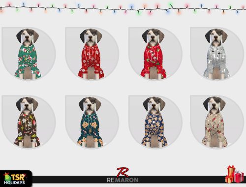 Holiday Wonderland – Jumpsuits for Small Dogs 01