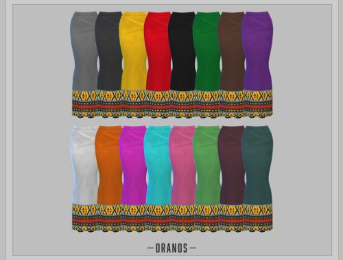Holiday Wonderland – Kwanzaa Skirt