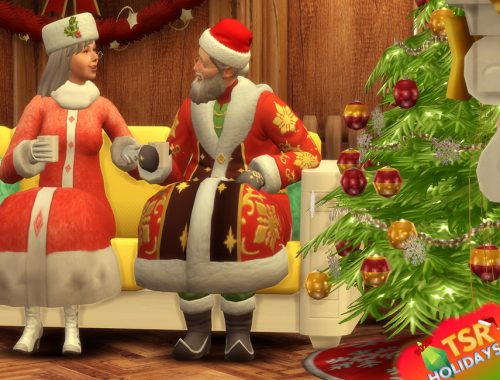 Holiday Wonderland – Mrs Claus Coat