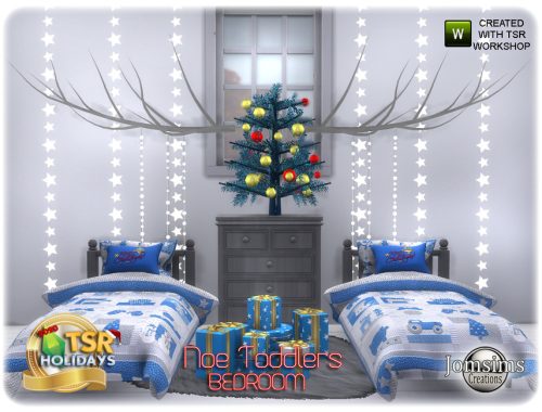Holiday Wonderland  noe toddlers bedroom