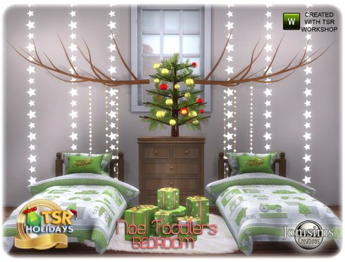 Holiday Wonderland  noe toddlers bedroom