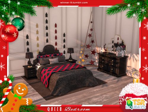 Holiday Wonderland – Queen Bedroom