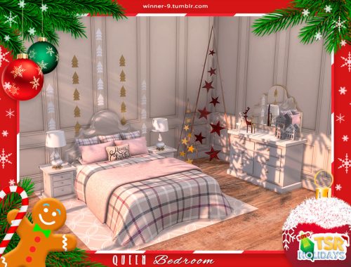 Holiday Wonderland – Queen Bedroom