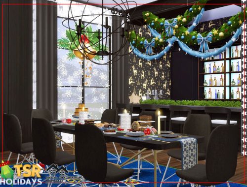 Holiday Wonderland – Sanos  Diningroom