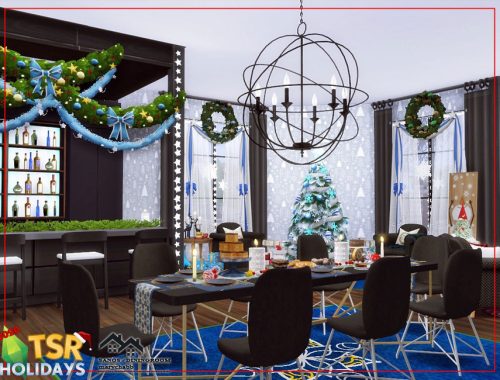 Holiday Wonderland – Sanos  Diningroom