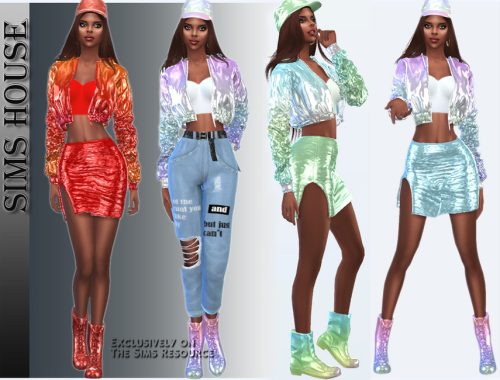 Holographic laser skirt
