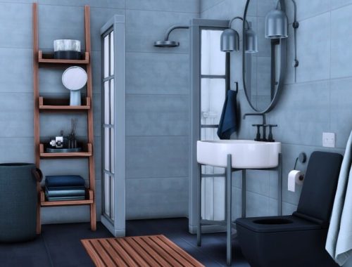 Hudson Bathroom Collection of 31 New Items at Simsational Designs