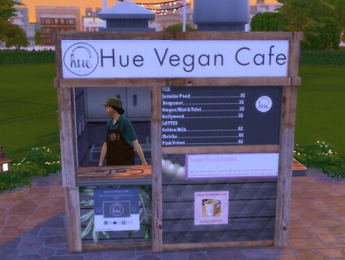 Hue Vegan Cafe Stand by ArLi1211