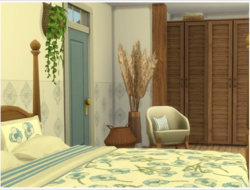 Hugo's Blue Bedroom