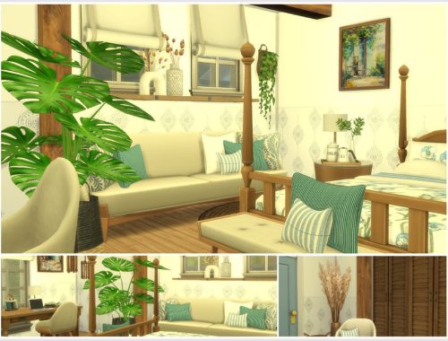 Hugo's Blue Bedroom