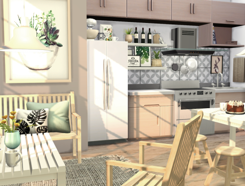 IKEA inspired // Dining and Kitchen Room // CC needed