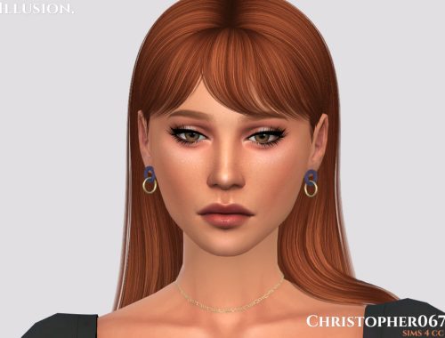 Illusion Earrings / Christopher067