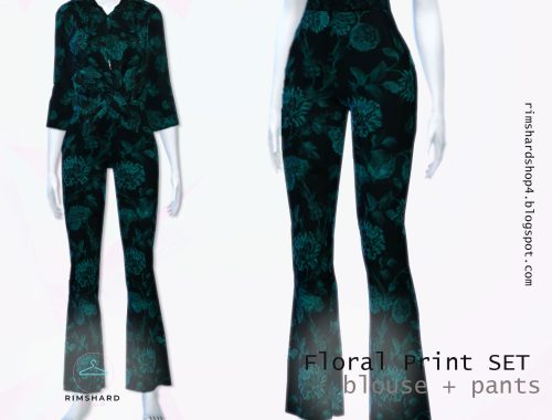 Floral Print SET