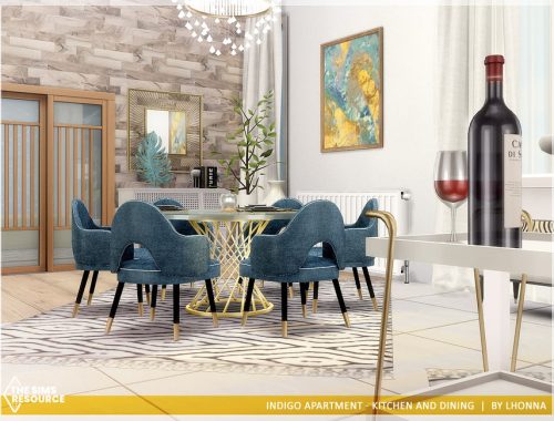 Indigo Apartment - Kitchen And Dining /TSR CC Only/
