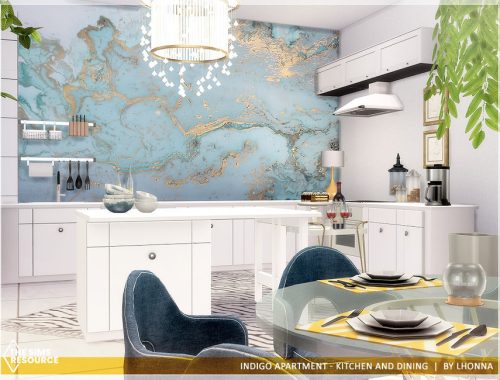 Indigo Apartment - Kitchen And Dining /TSR CC Only/