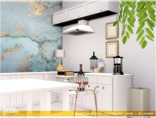 Indigo Apartment - Kitchen And Dining /TSR CC Only/