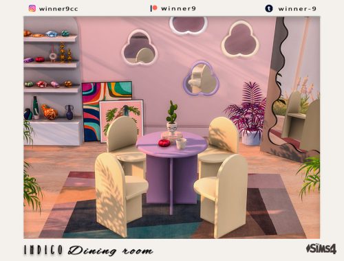 Indigo Dining room