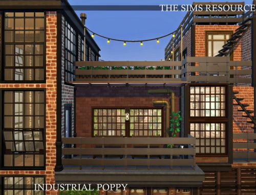 Industrial Poppy House | noCC