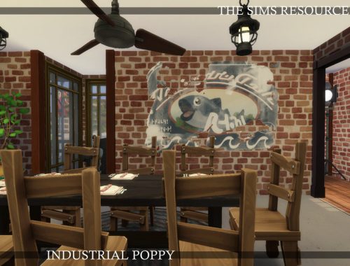 Industrial Poppy House | noCC