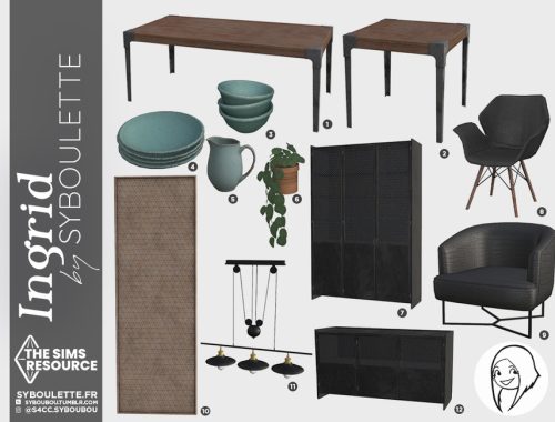 Ingrid dining room set - Part 2