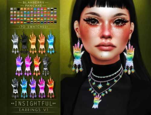 Insightful Set: Earrings & Layered Necklace