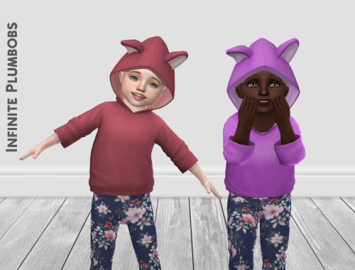 IP Toddler Animal Ear Hoodie - Toddler Stuff