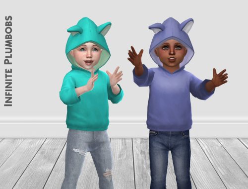 IP Toddler Animal Ear Hoodie - Toddler Stuff