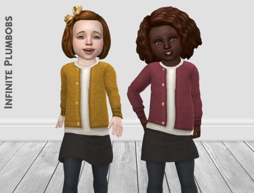 IP Toddler Autumnal Knit Cardigan