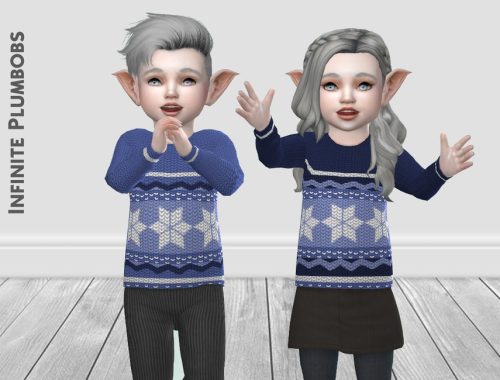 IP Toddler Christmas Knit Jumper
