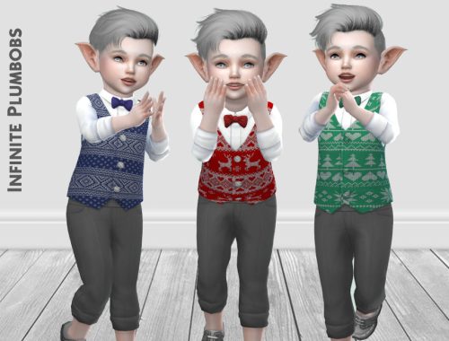 IP Toddler Christmas Waistcoat – SEASONS