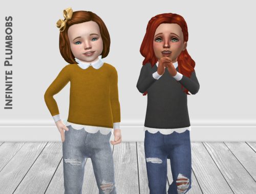IP Toddler Collared Jumper