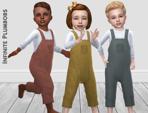 IP Toddler Corduroy Dungarees - TODDLER STUFF