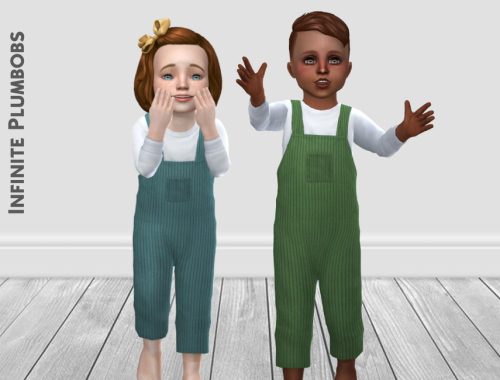 IP Toddler Corduroy Dungarees - TODDLER STUFF