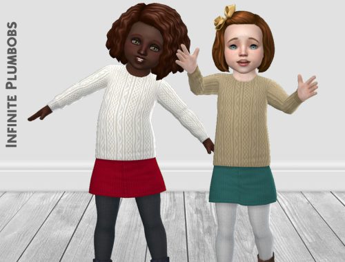 IP Toddler Corduroy Skirt