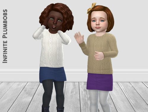 IP Toddler Corduroy Skirt