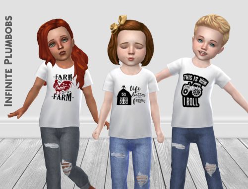 IP Toddler Farm T-Shirts