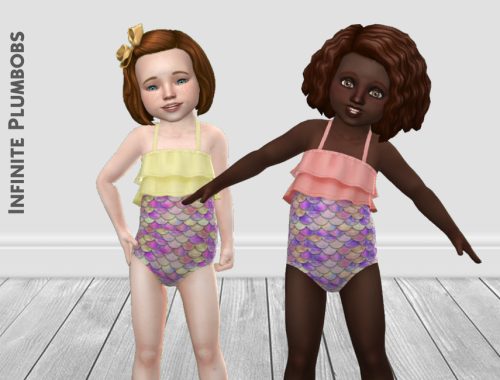 IP Toddler Mermaid Swimsuit