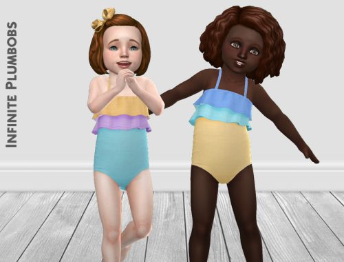 IP Toddler Pastel Swimsuit