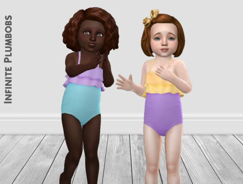 IP Toddler Pastel Swimsuit